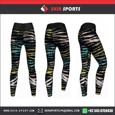 Black Zebra Women leggings 