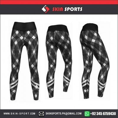 Grey Cracking Women leggings 