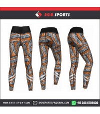 White Puzzles  Women leggings 