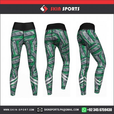 Green Puzzles  Women leggings 