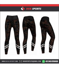 Golden Honey Comb Women leggings 