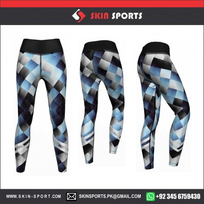 Blue illusion  Women leggings 
