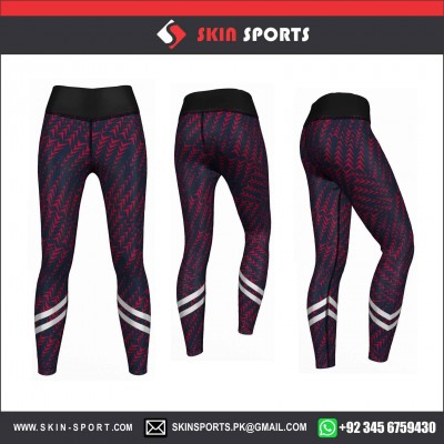 Maroon Arrows Women Leggings 