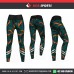Grass Green Thunder  Women Leggings 