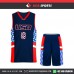 USA BLUE STARS BASKETBALL UNIFORMS