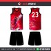 MULTI THUNDER BALL PINK BASKETBALL UNIFORMS