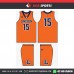 LINCOLN ORANGE NAVY  BASKETBALL UNIFORMS