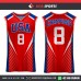 USA CHAMPIONS RED WHITE   BASKETBALL UNIFORMS 
