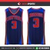 BROWN PANELS NAVY  BASKETBALL UNIFORMS