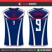 RED WHITE ROADS   BASKETBALL UNIFORMS