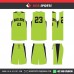 BALLERS GREEN BLACK   BASKETBALL UNIFORMS
