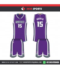 SAC PURPLE GREY   BASKETBALL UNIFORMS