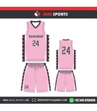 PINK STARS   BASKETBALL UNIFORMS