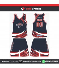 COSTA RICA G-P RED BLACK  BASKETBALL UNIFORMS