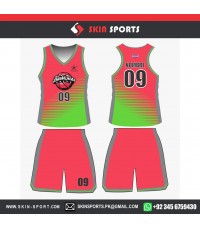 BASKETICAS FLORO PINK   BASKETBALL UNIFORMS