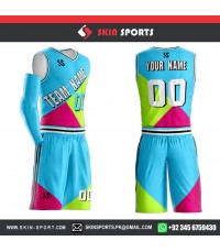 SS TEAM BLUE  BASKETBALL UNIFORMS