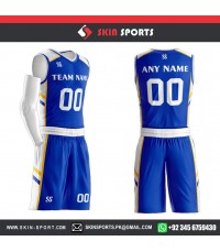 SS TEAM BLUE  BASKETBALL UNIFORMS