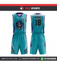 CORSAIRS ROYAL  BASKETBALL UNIFORMS