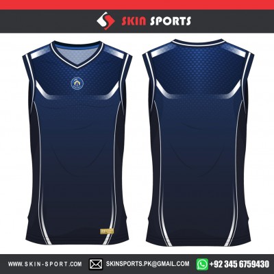 NAVY ROYAL DOTS   BASKETBALL UNIFORMS