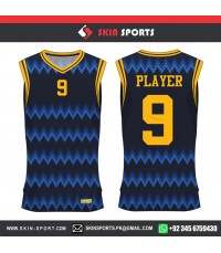 ZIGZAG DOTS   BASKETBALL UNIFORMS