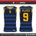 ZIGZAG DOTS   BASKETBALL UNIFORMS