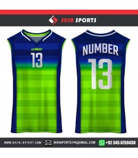 FLORO GREEN SHADES   BASKETBALL UNIFORMS