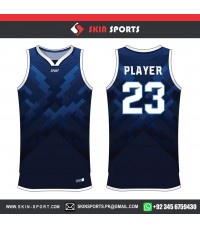 DIGITAL PIXELS DESIGNED DARK NAVY   BASKETBALL UNIFORMS