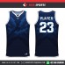 DIGITAL PIXELS DESIGNED DARK NAVY   BASKETBALL UNIFORMS