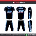 BLUE BLACK   American Football Uniforms 
