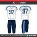NAVY BLUE  AMERICAN FOOTBALL UNIFORMS 