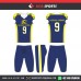 LEIPZIG LIONS BLUE YELLOW   AMERICAN FOOTBALL UNIFORMS 