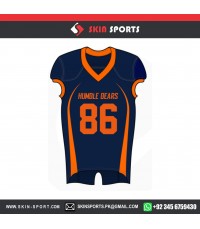 HUMBLE BEARS NAVY  AMERICAN FOOTBALL JERSEYS  