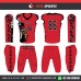QUIPS DIGITAL CAMO RED  AMERICAN FOOTBALL UNIFORMS