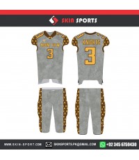 MOUNT VIEW GOLDEN KHAKKI  AMERICAN FOOTBALL UNIFORMS
